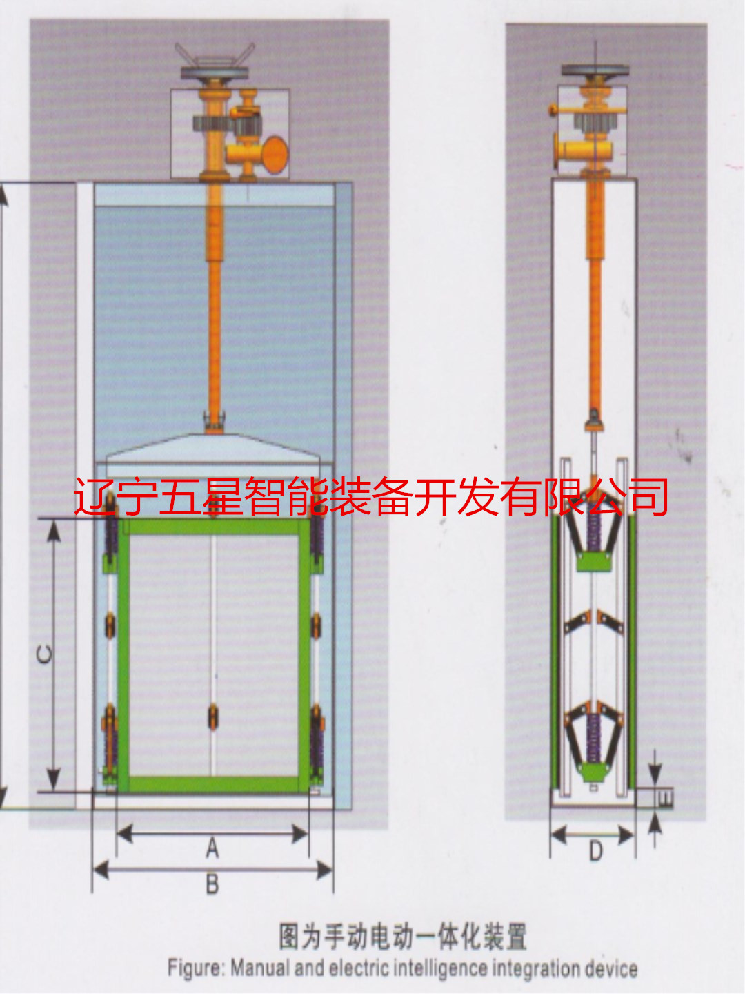 排雨水明溝穿越隔堤截?cái)嘌b置